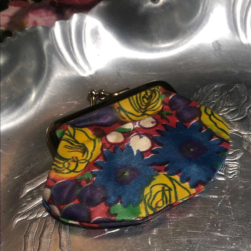 💙Vintage Floral Print Women's Coin Purse